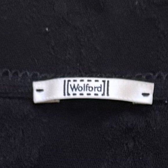 Wolford Sheer Black Lace Top - Picture 4 of 10